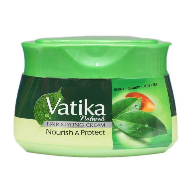 Vatika Dabur Vatika Crème pour les cheveux Nourish & Protect with almonds, aloe vera, henna 70ml