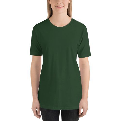  Tshirt Pour Femme - Confortable à porter - Pour l'été - Vert bouteille