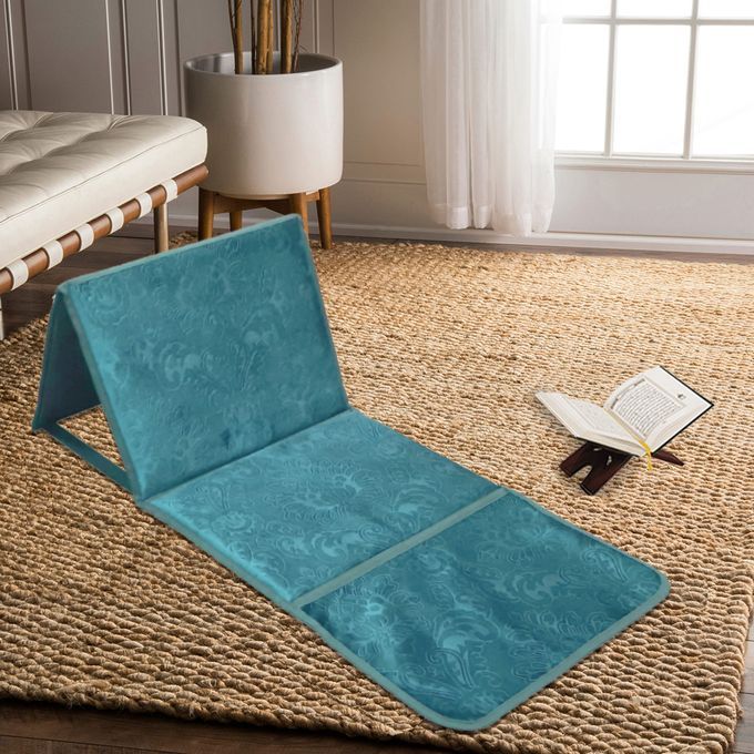  Tapis De Prière Pliable  - Vert