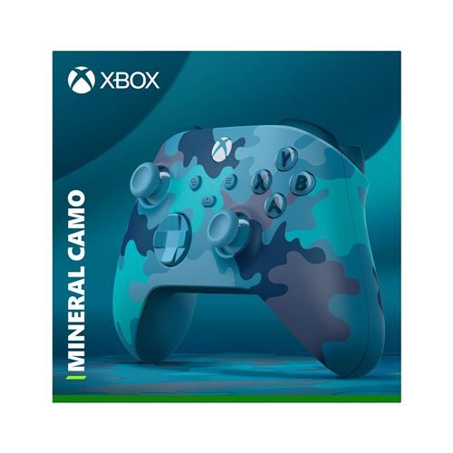  Microsoft Manette sans fil Xbox Officiel - Camo Mineral