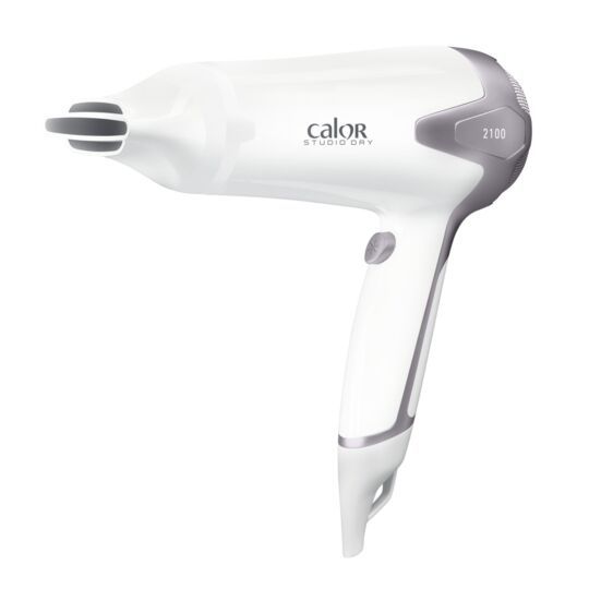 Calor Sèche-Cheveux Compact Calor- Cv5380C0 - Blanc/Gris