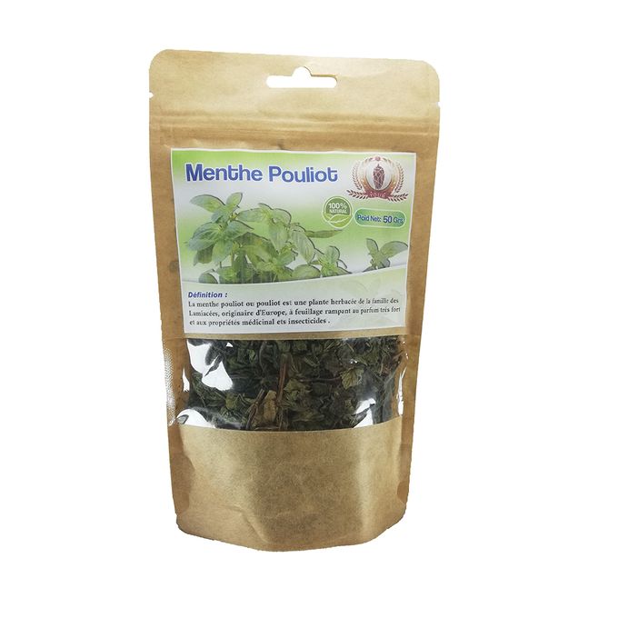  Plante Menthe Pouliot Sèche - Local - Sac 50 Gr