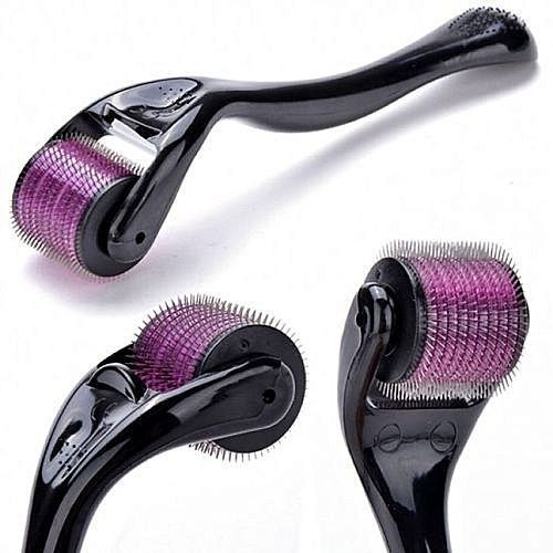  Derma Roller Thérapie Soins - Noir/ Violet