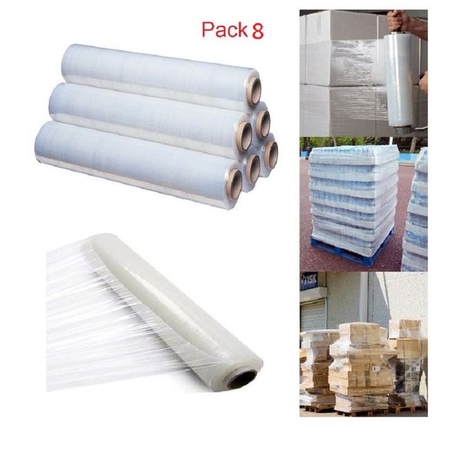  Cellophane Plastique 8 Roulant Pour Emballage 2kg