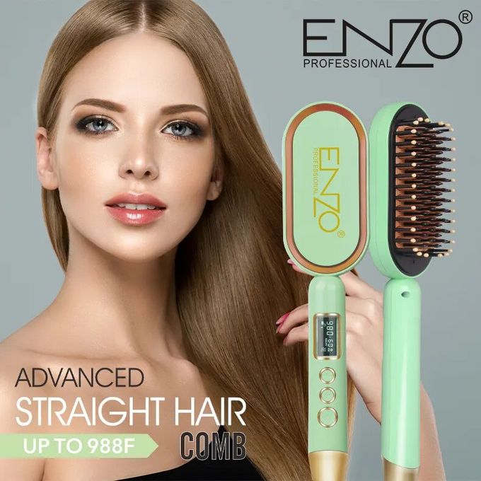  ENZO PROFESSIONAL Brosse à lisser professionnelle ENZO