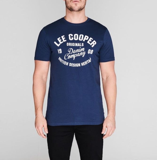  Lee Cooper T-shirts - 590131- homme -bleu