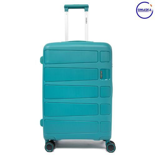  Omaska Moyenne Valise 23" Omaska Platine Incassable En 100% Polypropylène - Vert