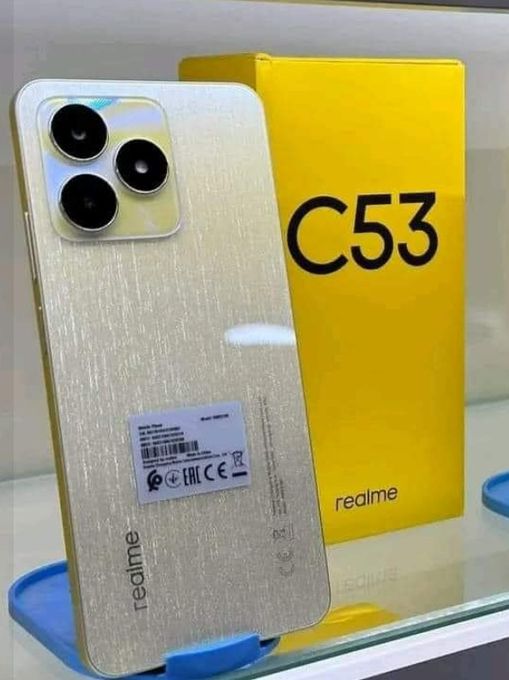  Realme C53  (128Go ROM / 6GB jusqu'à 12Go) - 5000mAH - 50MP/8MP GOLD