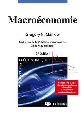  Publisher .Macroéconomie (5e éd.) site 8.