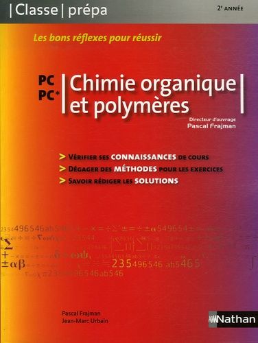  l'Etudiant Chimie Organique Et Polymères : Pc-Pc* C9 Ch.