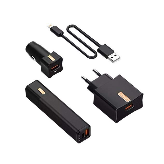 A4405 Chargeur Charge rapide 4 ports USB AUTO-ID 4.4A + Câble - Prix en  Algérie