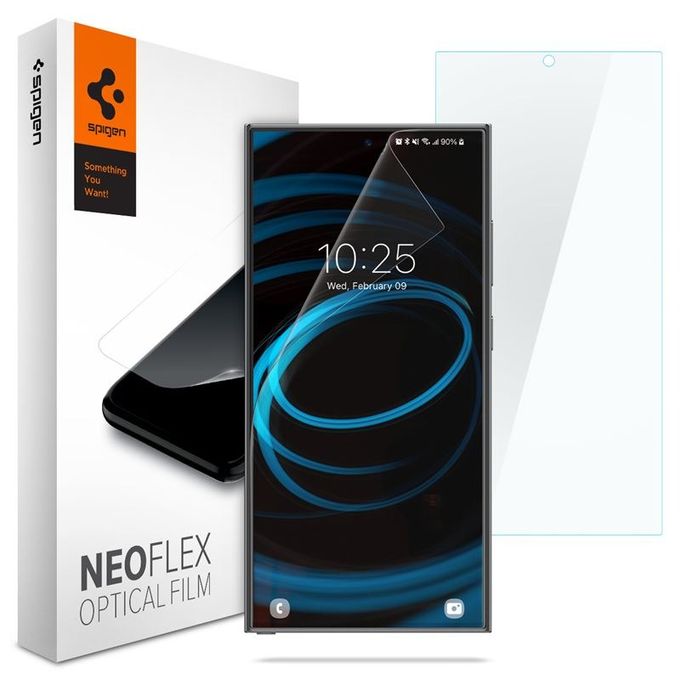  Spigen NeoFlex Protection écran Pour S24 Ultra 2 Pièces Résistant aux Rayures TPU Film