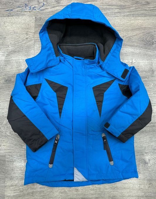 Veste polaire de randonnée - MH150 bleu marine - enfant 2-6 ans