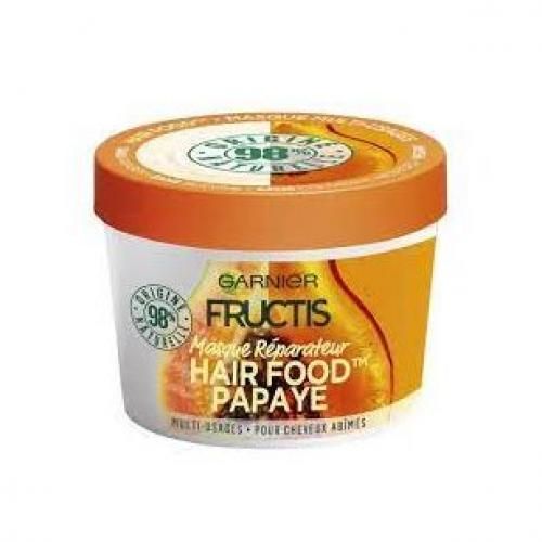  Garnier Masque Réparateur Papaye Fructis Goji Hair Food -Cheveux Secs Et Affames - 390Ml