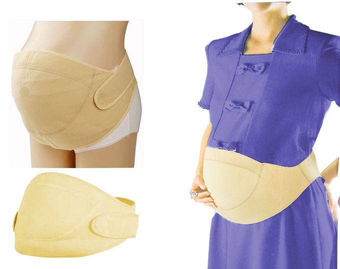  Ceinture De Maternité - Pour femme enceinte - Beige