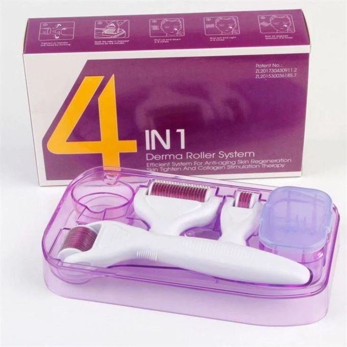  Pack  4 IN1 Derma Roller