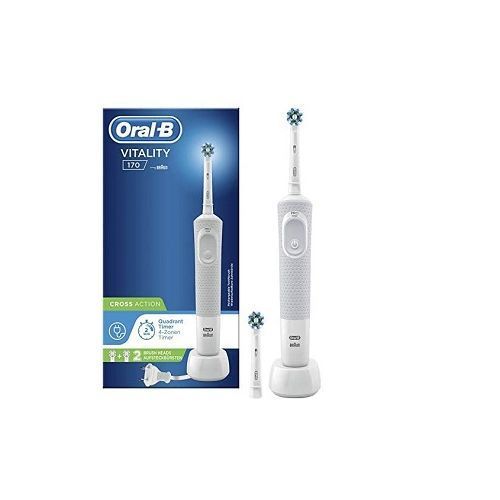  Oral B Brosse A Dents Electrique - Vitality 170 CrossAction - Blanc