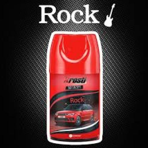  Désodorisant -Pour Voiture - 250 Ml - Arôme Rock - Rouge