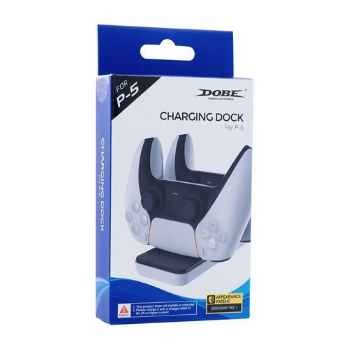  Dobe Chargeur De Manette PS5 compatible Station D'accueil De Charge PS5 Dual USB