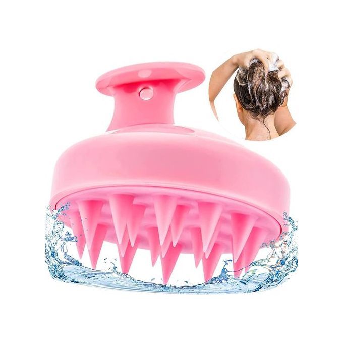  Brosse de Massage du Cuir Chevelu en Silicone - Exfoliant Cheveux