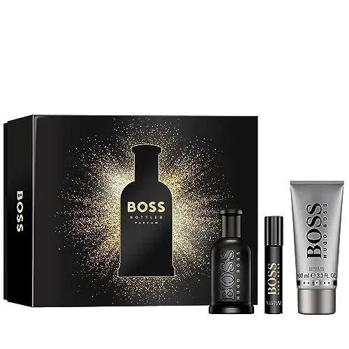  Hugo Boss COFFRET BOTTLED PARFUM 100 ML + MINI 10 ML + Gel Douche 100 ML