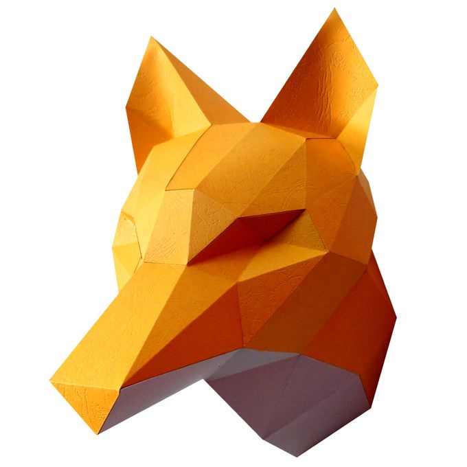  Générique Puzzle 3D Fox kit en papier