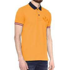  Marville POLO -P-ICONIC – Demi Manche – Marville – Vintage canadien – Orange