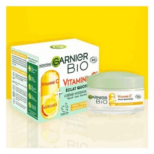  Garnier Crème hydratante Bio Vitam-ine C éclat quotidien - FR