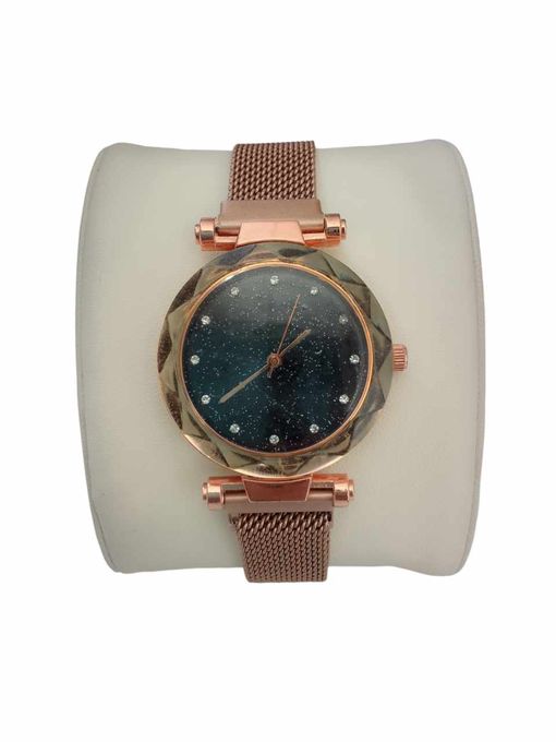  Montre pour femme - En acier inoxydable - Doré