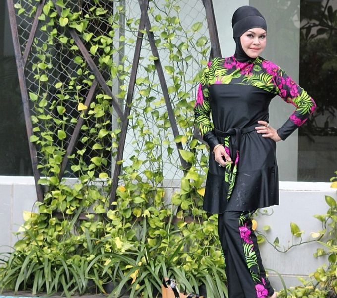  Assila Burkini Femme - Maillot Hijab -