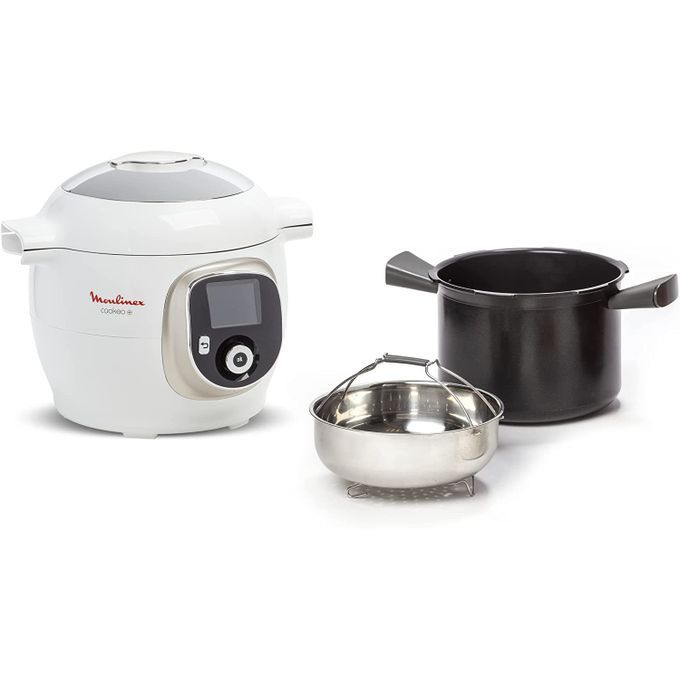  Moulinex Multicuiseur Intelligent Cookeo Ce851A10 6 L 150 Recettes Blanc