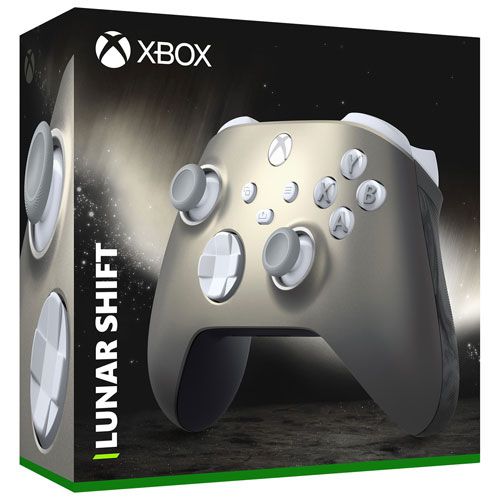  Microsoft Manette sans fil Xbox Officiel - Lunar Shift