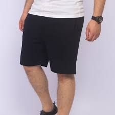  ENOS & CO Short Hommes - Jogging - Bleu Marine