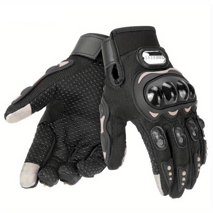  Summe Gants de Moto de Course Respirant Doigt Complet