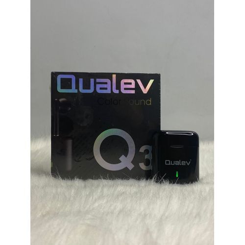  Écouteurs True Wireless Stereo - Qualev Q3 - Confort Optimal - Noir