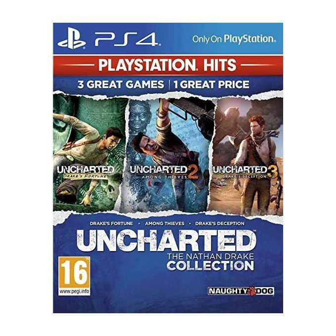  Sony Digital Uncharted Collection -PlayStation Hits- [PS4] cellophané (new) scellé