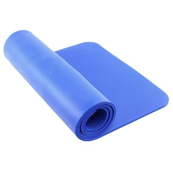  Tapis De Yoga Épais 03 Mm 165 X 60 Cm - Bleu Ciel