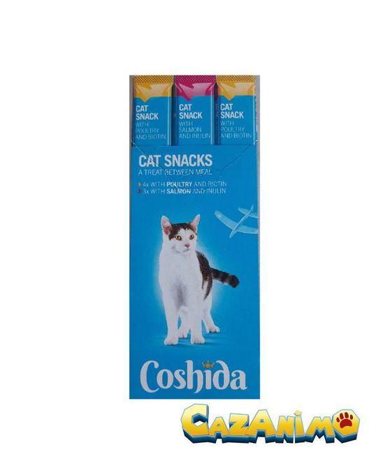  COSHIDA Friandise Liquide pour Chats x7