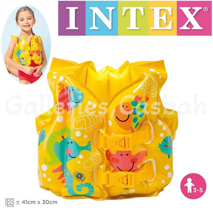  Intex Gilet de natation Tropical Buddies 41×30cm