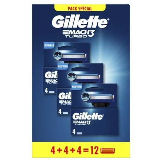  Gillette Mach3 Recharges-Lames pour Rasoir