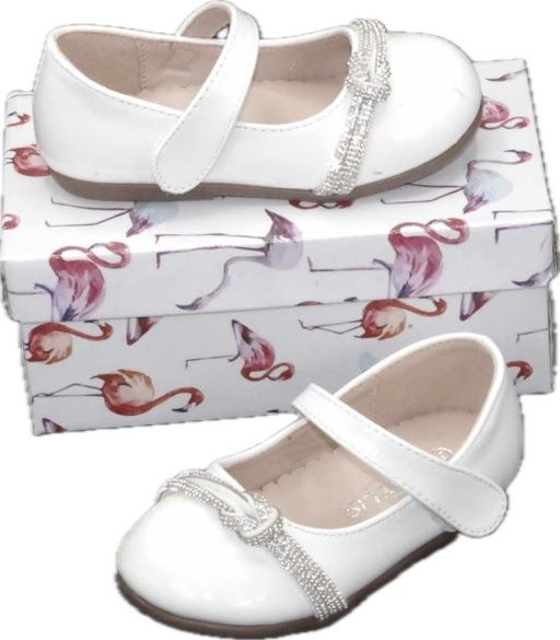  Chaussures filles blanc 6367-65BL