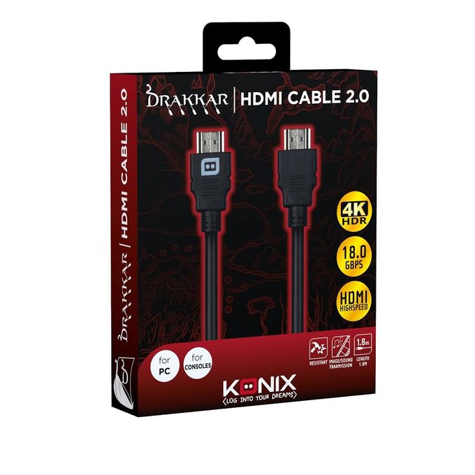  Konix Cable Hdmi 2.0 4K konix (Pc Et Consoles)