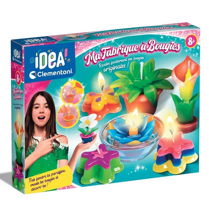  Clementoni Jeux Educatif Ma Fabrique à Bougies Réalise des Bougies Originales 8 Ans et +