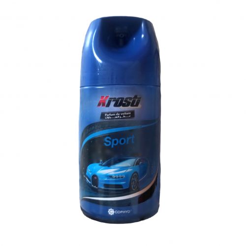  Désodorisant -Pour Voiture - 250 Ml - Arôme Sport -Bleu