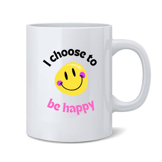  Mug personnalisé : positive attitude/ smile03