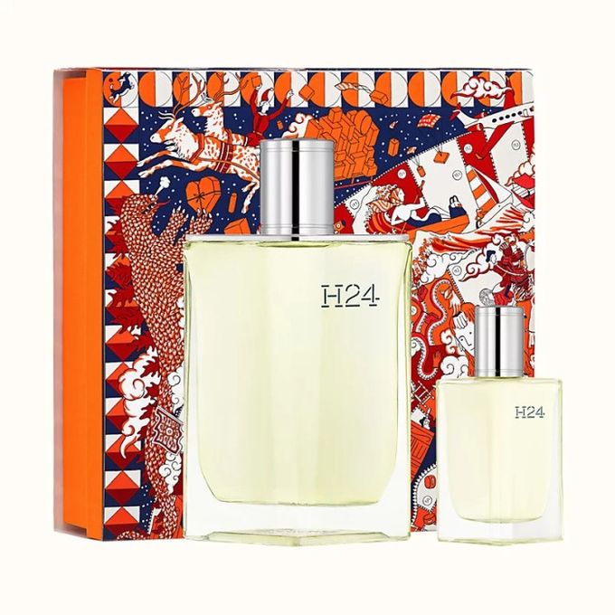  Hermès H24 Coffret Eau De Toilette 100ml+ Miniature 12,5ml