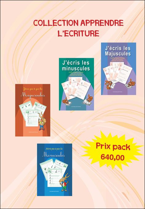 CHIHAB Pack APPRENDRE L'ECRITURE