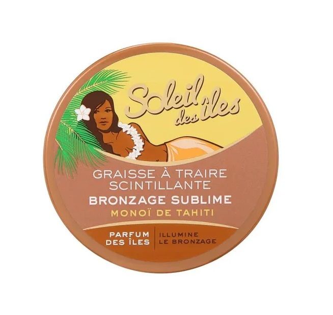  Soleil des îles Graisse à traire scintillante Bronzage sublime – 150 ml