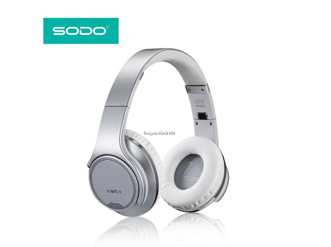  SODO casque sans fil Bluetooth 2 en 1, haut-parleur rotatif, pliable MH1