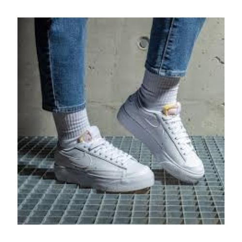  Nike Blazer Low Platform/DJ0292-100/Blanc